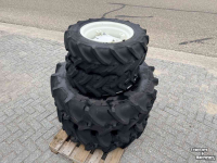 Wheels, Tyres, Rims & Dual spacers Mitas 360/70R24 + 240/70R16 Set Wielen