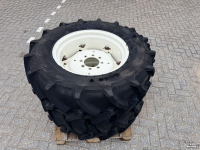 Wheels, Tyres, Rims & Dual spacers Mitas 360/70R24 & 240/70R16 Set Wielen