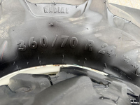 Wheels, Tyres, Rims & Dual spacers Mitas 360/70R24 & 240/70R16 Set Wielen