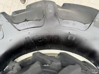 Wheels, Tyres, Rims & Dual spacers Mitas 360/70R24 & 240/70R16 Set Wielen