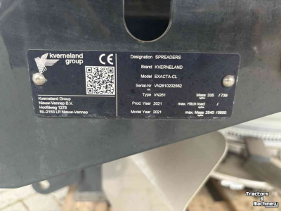 Fertilizer spreader Kverneland CL1100