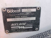 Skidsteer Bobcat 741 schranklader met grondbak en Deutz motor
