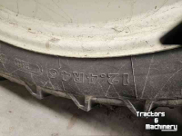 Wheels, Tyres, Rims & Dual spacers  12.4R46 + 420/70R28