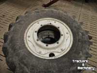 Wheels, Tyres, Rims & Dual spacers  Set smalle banden dubbele montering
