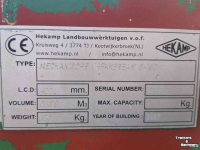 Tractor tipping boxes Hekamp Trekkerbak S-150 breedte 1,50 tractorbak traktorbak transportbak transporter