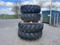 Wheels, Tyres, Rims & Dual spacers Michelin Agribib 420/85R24 en 460/85R38