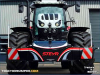 Frontweights Steyr trekkerbumper + frontgewicht  (tractorbumper / Unterfahrschutz)