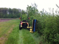 Flail mower Zanon Type TMO voor kleine traktoren op vooraad.