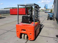 Forklift Nyk FBT18P-50BC-430M elektrische heftruck driewieler Nichiyu forklift gabelstapler