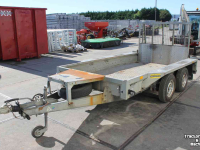 Car trailer up to 3500 Kg Ifor Williams GX105 auto aanhanger machinetransporter oprijwagen aanhangwagen
