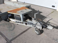 Low loader / Semi trailer Ifor Williams GX105 auto aanhanger machinetransporter oprijwagen aanhangwagen