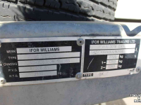 Car trailer up to 3500 Kg Ifor Williams GX105 auto aanhanger machinetransporter oprijwagen aanhangwagen
