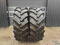 Wheels, Tyres, Rims & Dual spacers Trelleborg 650/85R38 TM900 90%