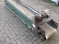 Conveyor  Vlakke band 2860x400 TRANSPORTBAND VLAKKE BAND FLAT BELT CONVEYOR BELT FLACHBAND FÖRDERBAND