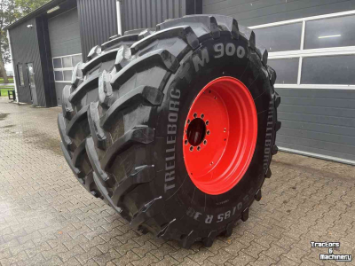 Wheels, Tyres, Rims & Dual spacers Trelleborg 650/85R38 TM900 90%