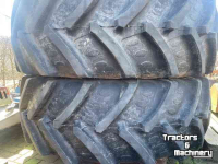 Wheels, Tyres, Rims & Dual spacers Alliance 520/70R38