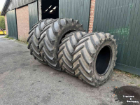Wheels, Tyres, Rims & Dual spacers Michelin 710/60R42 600/60R30