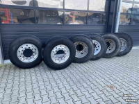 Wheels, Tyres, Rims & Dual spacers  385/65R22.5 & 315/80R22.5