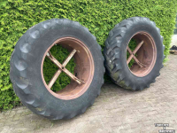 Wheels, Tyres, Rims & Dual spacers Good Year 18.4 - R38 dubbellucht diversen