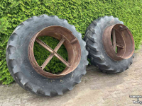 Wheels, Tyres, Rims & Dual spacers Good Year 18.4 - R38 dubbellucht diversen