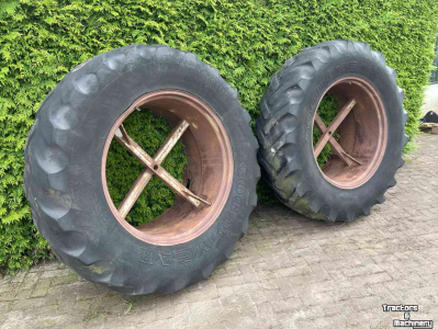 Wheels, Tyres, Rims & Dual spacers Good Year 18.4 - R38 dubbellucht diversen
