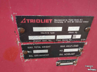 Feed mixer Trioliet Solomix 1-1200 Voermengwagen
