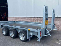 Low loader / Semi trailer Ifor Williams GX 126/3 Oprijwagen Nieuw