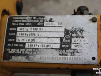 Stump Grinder Vermeer SC252 zelfrijdende stobbenfrees Kohler motor