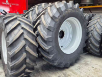 Wheels, Tyres, Rims & Dual spacers Trelleborg TM1000 710/70R38 + 600/70/R30