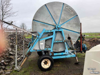 Irrigation hose reel Gecomi 90RH300 regenhaspel beregening regenkanon 300M 90mm Compleet!!