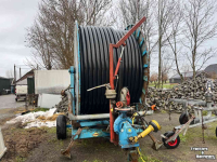 Irrigation hose reel Gecomi 90RH300 regenhaspel beregening regenkanon 300M 90mm Compleet!!