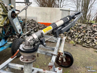 Irrigation hose reel Gecomi 90RH300 regenhaspel beregening regenkanon 300M 90mm Compleet!!