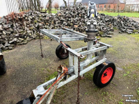 Irrigation hose reel Gecomi 90RH300 regenhaspel beregening regenkanon 300M 90mm Compleet!!