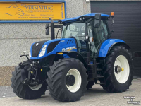 Tractor New Holland T7.260AC vario Stage V Fronthef Lucht Hydr. rem GPS 50km