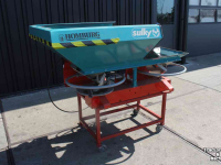 Fertilizer spreader Sulky DPX604 kunstmeststrooier opengewerkt showmodel voor onderdelen