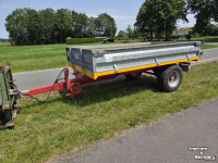 Dumptrailer Jako Tiger 35 kipper met deuren zgan