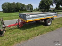 Dumptrailer Jako Tiger 35 kipper met deuren zgan