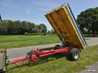 Dumptrailer Jako Tiger 35 kipper met deuren zgan