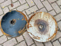 Diverse used spare-parts Grimme 5 stuks bolle schijven 45 cm