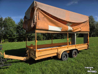 Ramp trailer Kersten 4t kuip dieplader 550x198cm oprijwagen
