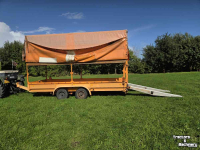 Ramp trailer Kersten 4t kuip dieplader 550x198cm oprijwagen