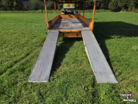 Ramp trailer Kersten 4t kuip dieplader 550x198cm oprijwagen
