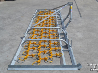 Pasture harrow Qmac WEIDESLEEP 5M-3RIJ - MECHANISCH