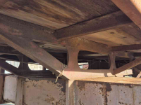 Agricultural wagon  Landbouwwagen plattewagen aanhanger balenwagen