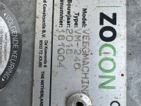 Other cleaning and sweeping machines and accessories Zocon Veegmachine driepunt