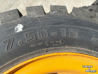Wheels, Tyres, Rims & Dual spacers Mitas Mitas 7.50-15 set compleet op velg 0