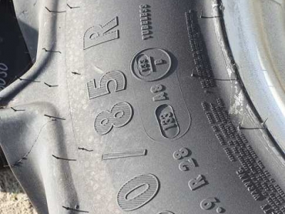 Wheels, Tyres, Rims & Dual spacers Mitas 460/85R38 + 380/85R28