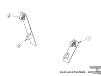Other attachments and accessories Qmac AANLASHAKEN: EURO AANLASPLATEN SET