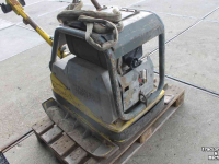 Vibrating plates Wacker DPU6055 trilplaat met Hatz 1D81S dieselmotor trilblok (staat DPU6555 op)