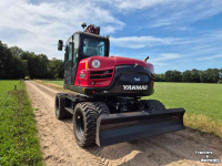 Excavator mobile Yanmar B110W Demo